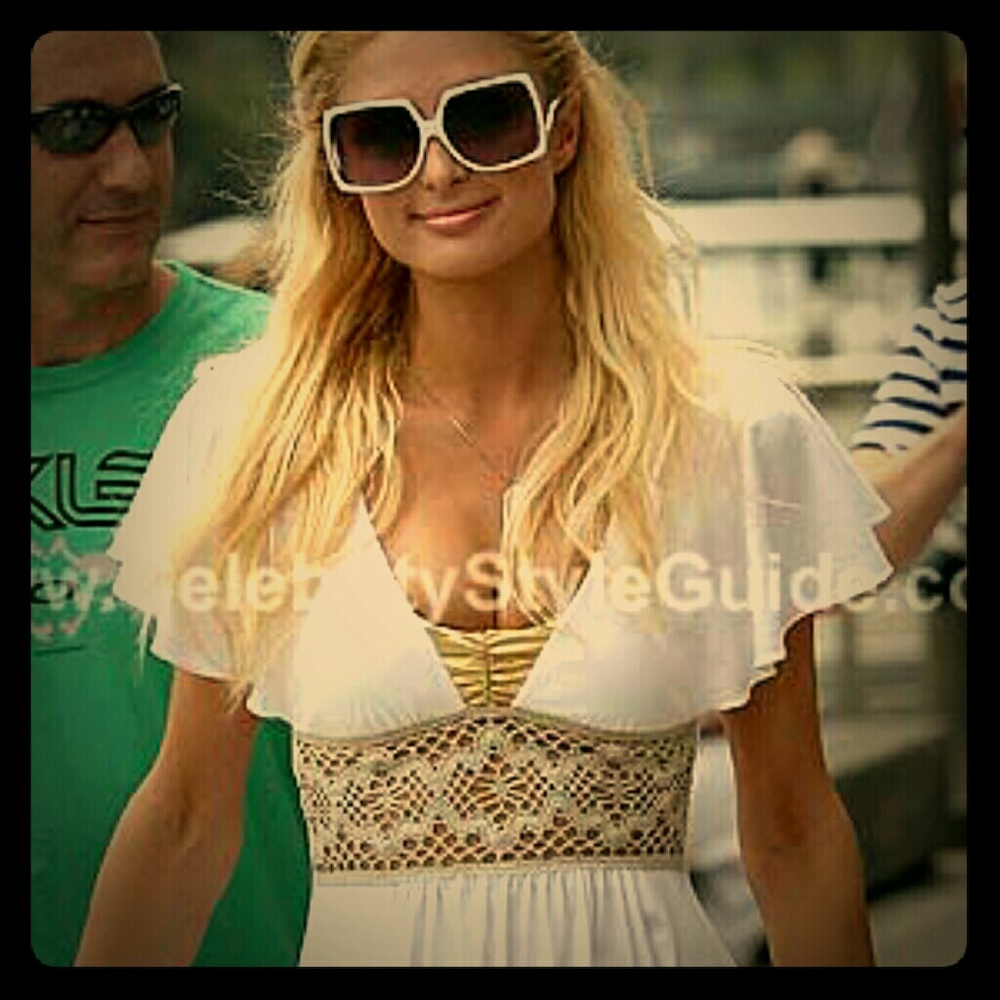 Ingwa Melero Dress ASO Paris Hilton